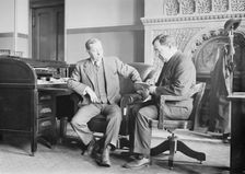 Governor Glynn and Frank Tierney, 1913. Creator: Bain News Service