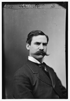 Governor Henry Clay Warmoth of Louisiana, between 1870 and 1880. Creator: Unknown