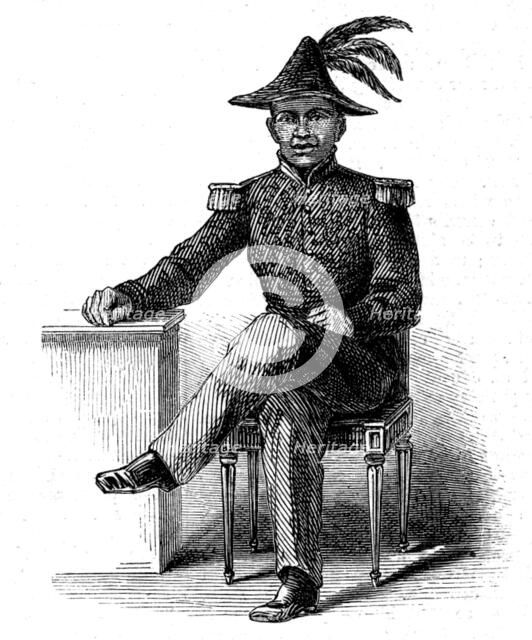 Governor of Majunga, Madagascar, 1873. Creator: Unknown.