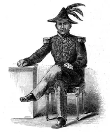 Governor of Majunga, Madagascar, 1873. Creator: Unknown