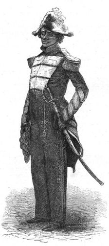 Governor of Tamatave; A Birds-eye View of Madagascar 1875. Creator: M.D Charnay