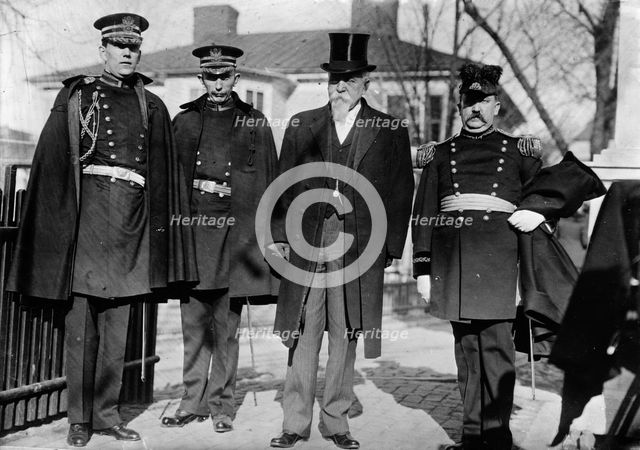 Governor Mann & staff, between c1910 and c1915. Creator: Bain News Service.