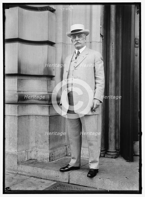 Governor Strong, between 1914 and 1917. Creator: Harris & Ewing.