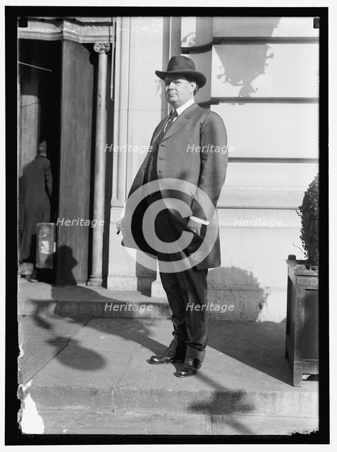 Governor P.M. Trammell, between 1913 and 1917.  Creator: Harris & Ewing.