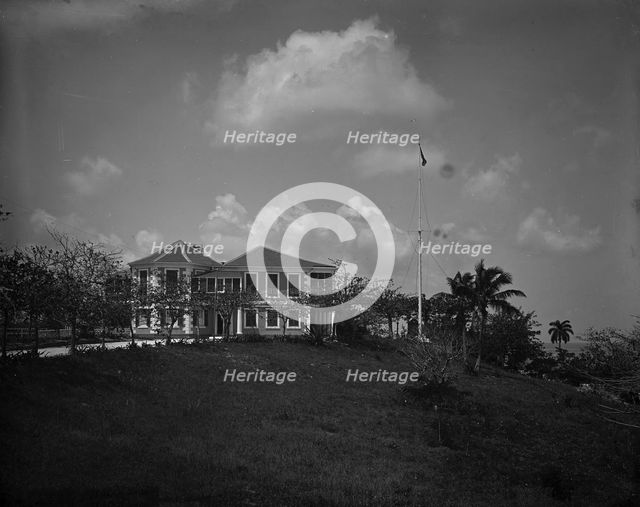 Governor's residence, Nassau, Bahama Isl'ds, c1901. Creator: Unknown.
