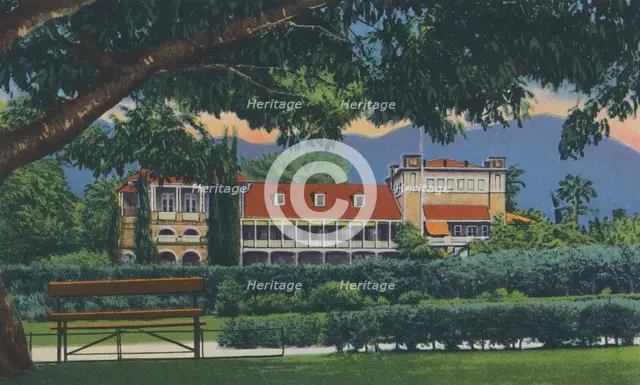'Governor's Residence, Trinidad, B.W.I.', c1940s. Creator: Unknown.