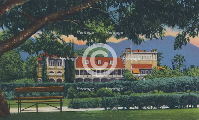 'Governor's Residence, Trinidad, B.W.I.', c1940s. Creator: Unknown.