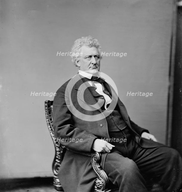 Governor William Allen of Ohio, between 1860 and 1875. Creator: Unknown.