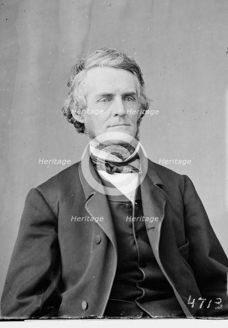 Governor William Dennison, between 1855 and 1865. Creator: Unknown.