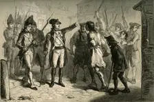 Governor Tryon and the Regulators (1877). Creator: Albert Bobbett