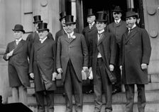 Governors of States - Front, Governor Eugene Noble Foss of Massachusetts; Judson Harmon..., 1912. Creator: Harris & Ewing