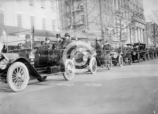 Governors of States Some Not Ident - James F. Oyster And William F. Gude of Reception..., 1911. Creator: Harris & Ewing.