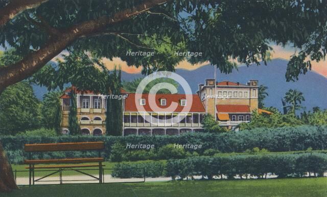 'Governor's Residence, Trinidad, B.W.I.', c1940s. Creator: Unknown.