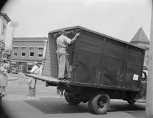 Government truck, Washington, D.C., 1942. Creator: Gordon Parks