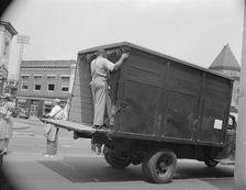 Government truck, Washington, D.C., 1942. Creator: Gordon Parks
