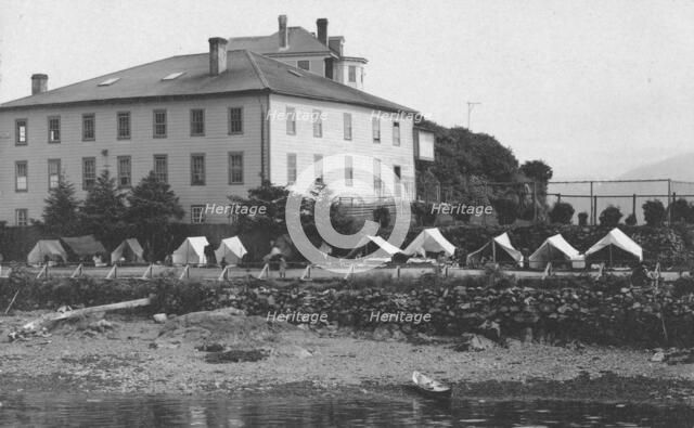 Government barracks, between c1900 and c1930. Creator: Unknown.