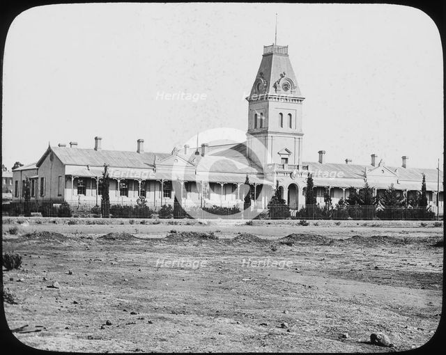 Government buildings, Bloemfontein, South Africa, c1890. Artist: Unknown