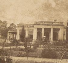 [Government House, Allahabad], 1858. Creator: John Constantine Stanley