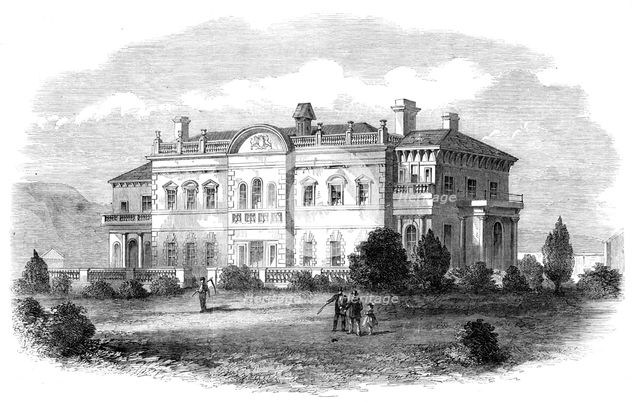 Government House, Auckland, New Zealand, 1864. Creator: Unknown.