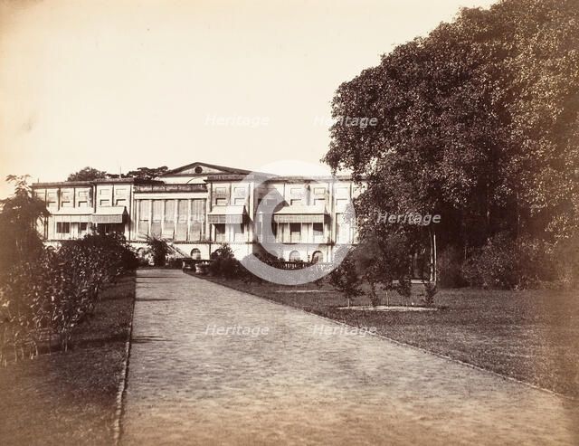Government House, Barrackpore, 1858-61. Creator: Unknown.