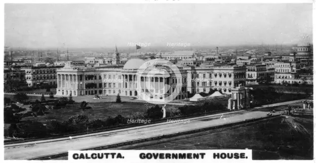 Government House, Calcutta, India, c1925. Artist: Unknown