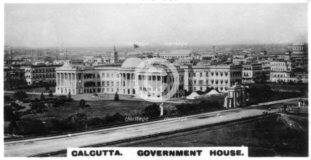 Government House, Calcutta, India, c1925. Artist: Unknown