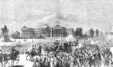 Government House, Calcutta, sketched by one of our special artists, 1876. Creator: Unknown