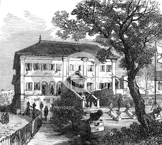 Government House, Cape Coast, 1874. Creator: Unknown.