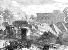 Government House Fort and Dalhousie Barracks, Calcutta, 1870. Creator: Unknown