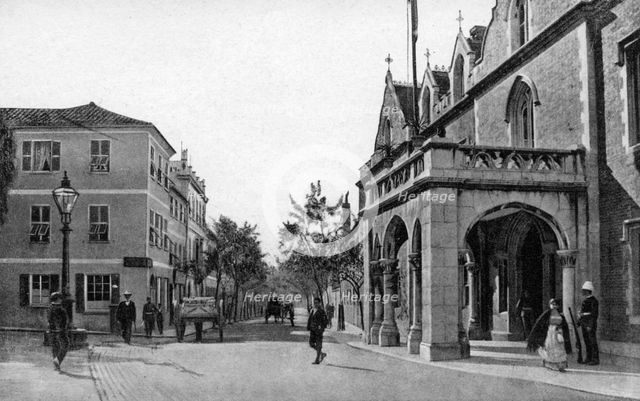 Government House, Gibraltar, early 20th century. Artist: VB Cumbo