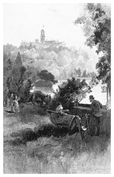 Government House, Melbourne, Victoria, Australia, 1886.Artist: Frederic B Schell