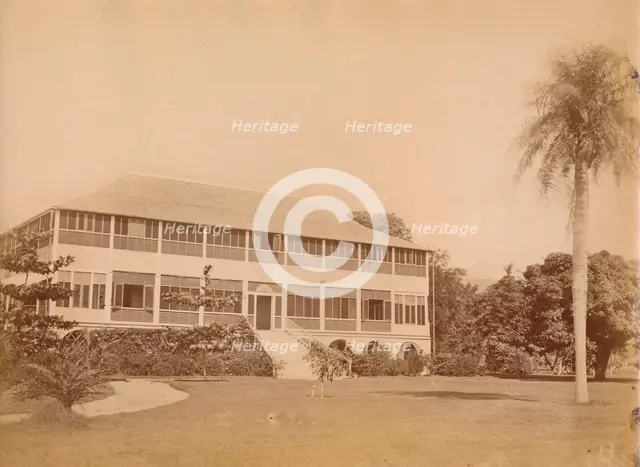 'Government House, near Kingston, Jamaica' c20th century.  Artist: Unknown.