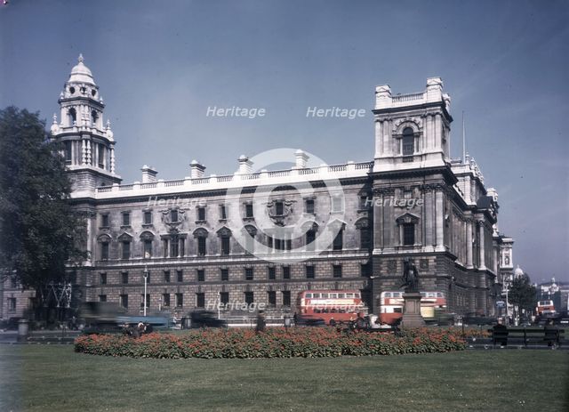 Government offices, Parliament Square, London, c1955.  Creator: Arthur Charles Kirby Ware.