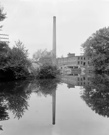 Government paper mill, Dalton, Mass., (c1909?). Creator: Unknown