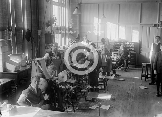 Government Printing office - Views, 1912. Creator: Harris & Ewing.
