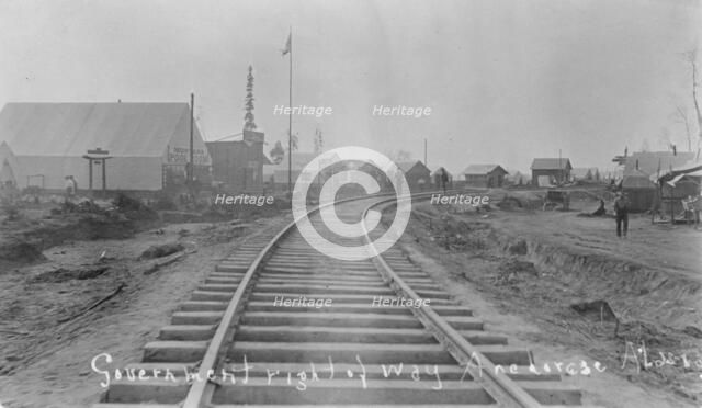 Government railroad, between c1900 and c1930. Creator: Unknown.