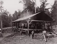 Government Saw Mill (Chattanooga), 1861-65. Creator: Andrew Joseph Russell