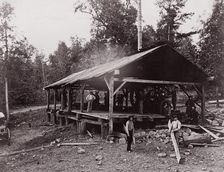 Government Saw Mill (Chattanooga), 1861-65. Creator: Andrew Joseph Russell