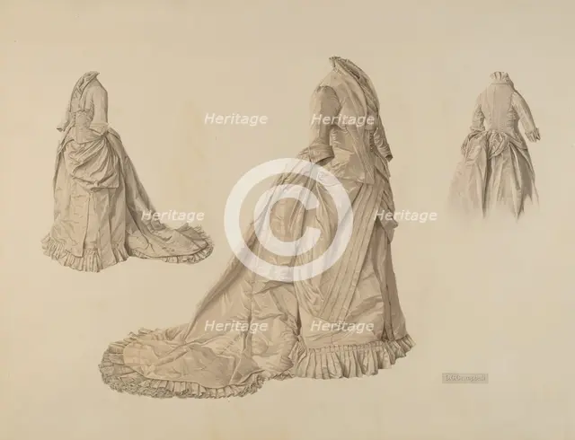 Gown, 1935/1942. Creator: Douglas Campbell.