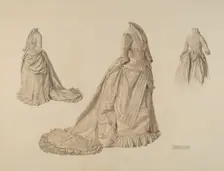 Gown, 1935/1942. Creator: Douglas Campbell