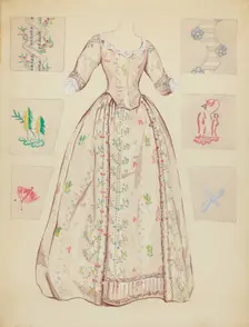 Gown, c. 1936. Creator: Dorothy Gernon