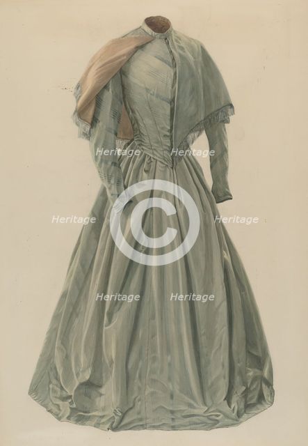 Gown, c. 1940. Creator: Douglas Campbell.