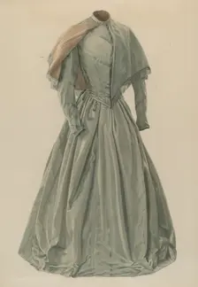 Gown, c. 1940. Creator: Douglas Campbell