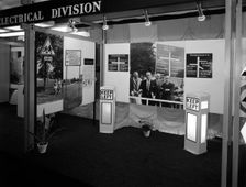 Gowshall Signs exhibition, Rotherham, South Yorkshire, 1964. Creator: Michael Walters