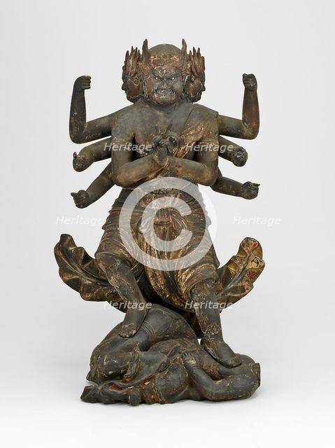 Gozanze Myo-o, Japan, 1680. Creator: Nakabayashi Gennai.