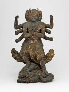 Gozanze Myo-o, Japan, 1680. Creator: Nakabayashi Gennai