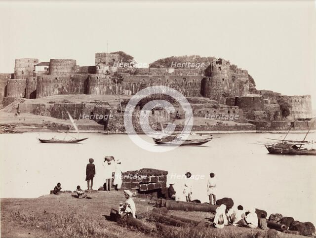 Goa Fort, between 1880 and 1889. Creator: Francis Frith.