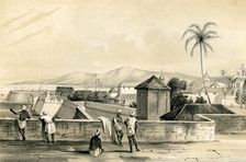Goa, from the Upper Curtain India, 1847.Artist: Dean & Co