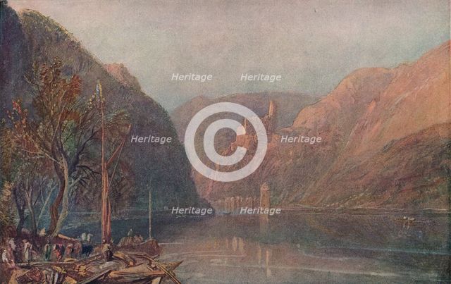'Goarhausen and Katz Castle', 1909. Artist: JMW Turner.