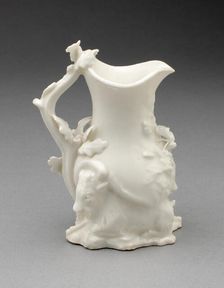 Goat and Bee Cream Jug, Chelsea, c. 1745. Creator: Chelsea Porcelain Manufactory